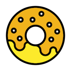 Doughnut on Openmoji