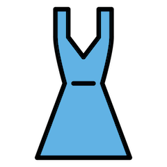 👗 Kleid Emoji auf Openmoji