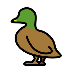 🦆 Duck Emoji in Openmoji