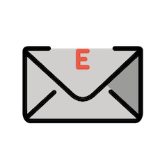 E-mail on Openmoji