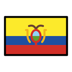 🇪🇨 Bandera de Ecuador Emoji en Openmoji