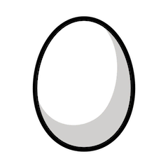 Egg Emoji in Openmoji