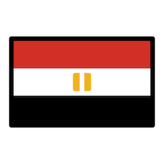 Flag: Egypt on Openmoji