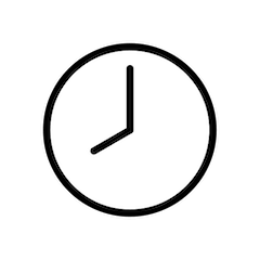 Eight O’clock Emoji in Openmoji
