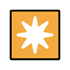 ✴️ Estrella de ocho puntas Emoji en Openmoji