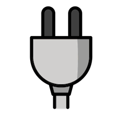 Electric Plug on Openmoji