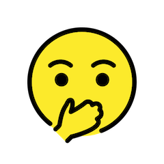 🫢 Faccina con occhi aperti e mano sulla bocca Emoji su Openmoji