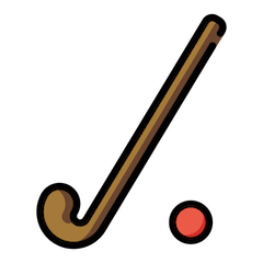 🏑 Stick y pelota de hockey sobre hierba Emoji en Openmoji