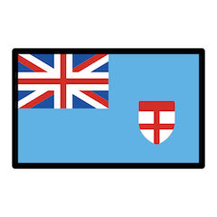 Flag: Fiji Emoji in Openmoji