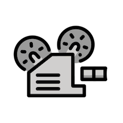 Film Projector Emoji in Openmoji