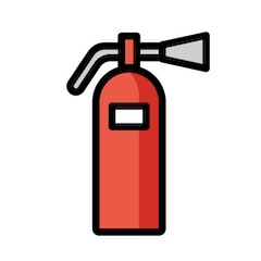 Fire Extinguisher Emoji in Openmoji