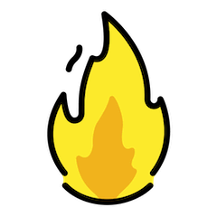 Ogień on Openmoji