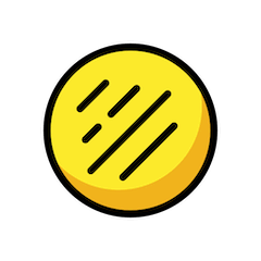 Flatbread Emoji in Openmoji