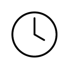 Four O’clock Emoji in Openmoji
