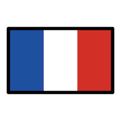 Drapeau de la France on Openmoji