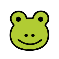 Frog on Openmoji