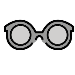 Lunettes on Openmoji