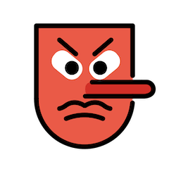 Topeng Hidung Panjang on Openmoji