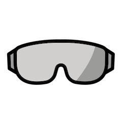 🥽 oculos de proteção Emoji nos Openmoji