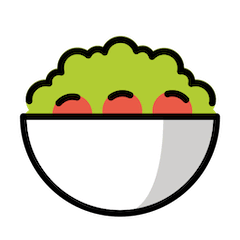 🥗 Зеленый салат Эмодзи в Openmoji