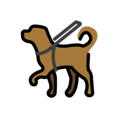 🦮 Anjing Pemandu Emoji Di Openmoji