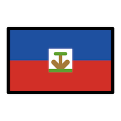 Bandeira do Haiti Emoji Openmoji