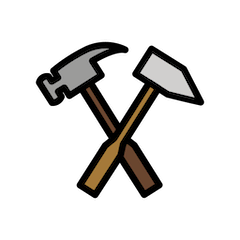 Hammer And Pick on Openmoji