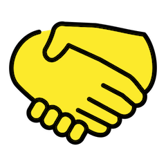 Handshake on Openmoji