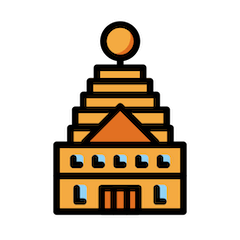 🛕 Hindu Temple Emoji in Openmoji