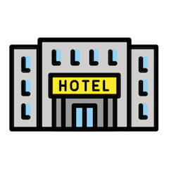 🏨 Hotel Emoji en Openmoji