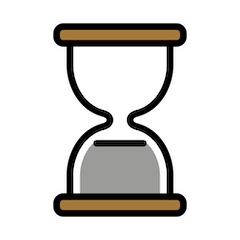 Reloj de arena Emoji Openmoji