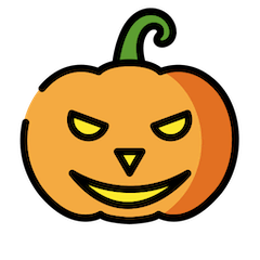 🎃 Zucca di Halloween Emoji su Openmoji