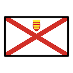 泽西岛旗帜 on Openmoji