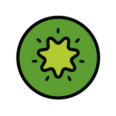 🥝 Kiwi Fruit Emoji in Openmoji