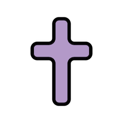 Latin Cross on Openmoji