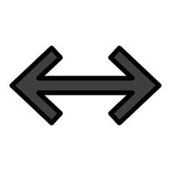 Freccia sinistra-destra Emoji Openmoji