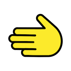 Hand Vänd Åt Vänster on Openmoji