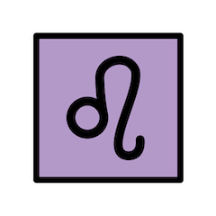 Segno Zodiacale Del Leone Emoji Openmoji