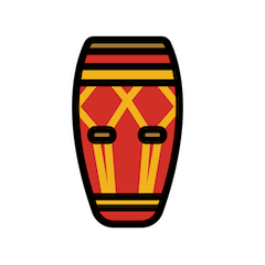 Drum Panjang on Openmoji