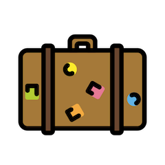🧳 Luggage Emoji in Openmoji