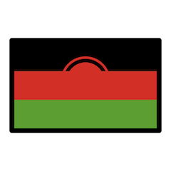 Bandera de Malaui on Openmoji
