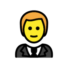 Man In Tuxedo Emoji in Openmoji