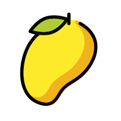 🥭 Mango Emoji en Openmoji