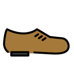 Eleganter Schuh Emoji Openmoji