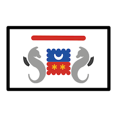 Bandeira de Maiote Emoji Openmoji