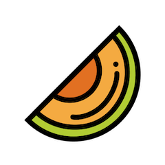 🍈 Melon Emoji en Openmoji