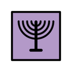 Menorah on Openmoji