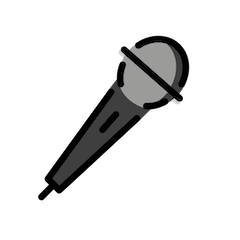 Microphone on Openmoji