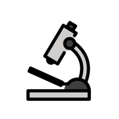 🔬 Microscopio Emoji en Openmoji