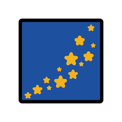 Milchstraße Emoji Openmoji